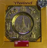 Thailand Collectable Gold and Silver Ashtray Souvenir-Made in Thailand-Great Gift-Comes Pre-Wrapped