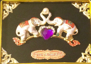 Auspicious Thai Art Beautiful Picture Frame for home decoration or gift-Comes Pre-Wrapped-Made in Thailand