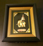 Auspicious Thai Art Beautiful Picture Frame for home decoration or gift-Comes Pre-Wrapped-Made in Thailand