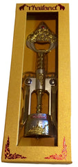 Thailand WIne Opener Corkscrew-Great Gift or Souvenir-Comes Pre-Wrapped-Made in Thailand