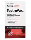 Novex Biotech TestroVax - 60 Capsules - Clinically Tested Testosterone Boosting Compound