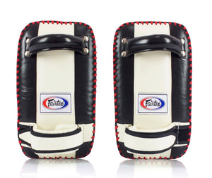 Fairtex Small Curved Kick Pads-KPLC1-Sold as Pair-Handmade in Thailand -Lighter and More Durable