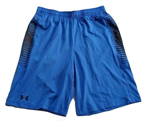 Under Armour Shorts Men 2XL Blue Fitted Heatgear Swoosh Athletic Runni –  Goodfair