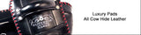 Fairtex "Superior" Curved Kick Pads - KPLS2 - Genuine Cowhide Leather - Sold as Pair