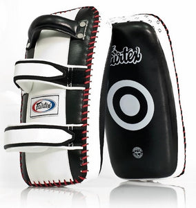 FAIRTEX "EXTRA THICK"  MUAY THAI KICKBOXING CURVED THAI PADS