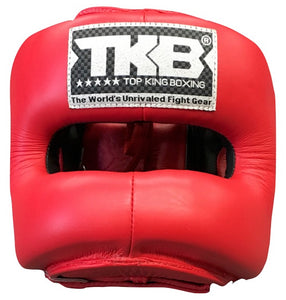 Top King "Pro" Training Closed Chin Headguard - TKHGPT (CC) - PROTECTS THE NOSE