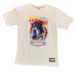 Top King "MUAY THAI" Short Sleeve T-Shirt - Micro Brushing - Velvety Soft