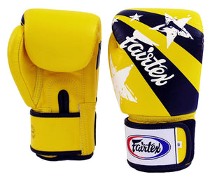 FAIRTEX MUAY THAI "NATIONS PRINT" TRAINING GLOVES