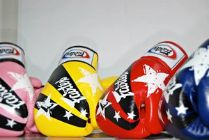 FAIRTEX MUAY THAI "NATIONS PRINT" TRAINING GLOVES