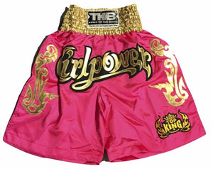 TOP KING MUAY THAI KICKBOXING K1 BOXING TRUNKS  -TKKBT-020