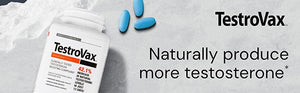Novex Biotech TestroVax - 60 Capsules - Clinically Tested Testosterone Boosting Compound