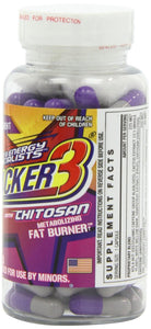 Stacker 3 Metabolizing Fat Burner with Chitosan - 100 Capsules