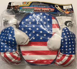 The "World Champion" Athletics Sport Series Toy Punching Pad and Gloves Set