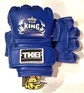 Top King "EXTREME" MMA Grappling Gloves - TKGGE - 100% Leather - Handmade in Thailand