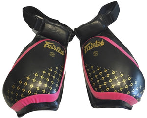 FAIRTEX COMPACT THIGH PAD - TP4 - BLACK AND PINK COLOR