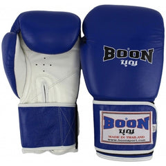 BOON SPORT THAI STYLE TRAINING GLOVES - BLACK,RED,BLUE,WHITE,PINK