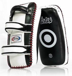 FAIRTEX "EXTRA THICK"  MUAY THAI KICKBOXING CURVED THAI PADS