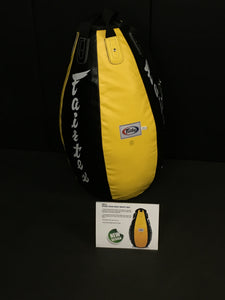 Fairtex Super Tear Drop Heavy Bag - HB15 (Unfilled) -Great for working angles