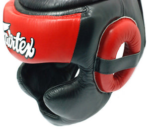 Fairtex Ultimate Full Coverage Lace-Up Headgear - HG13L - 'Diamond' vision range