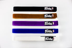 Fairtex Brazilian Jiu-Jitsu Belt - BJJB1 - All Colors Available