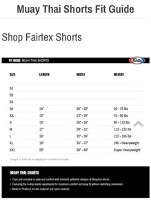 FAIRTEX "LEO" MUAY THAI KICKBOXING SHORTS