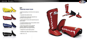 FAIRTEX DETACHABLE TWISTER SHN GUARDS