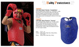 Top King "EMPOWER CREATIVITY" Body Protection Vest - TKBDEM-01 - Black, Silver, & Gold Trim