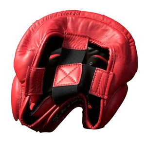 Top King "SUPER AIR" Headgear - Genuine top grain leather