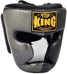 TOP KING PROFESSIONAL HEAD GEAR "EMPOWER CREATIVITY"-GEINUINE LEATHER-TKHGEM-02-SV (BLACK)