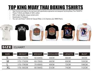 Top King "MUAY THAI" Short Sleeve T-Shirt - Micro Brushing - Velvety Soft