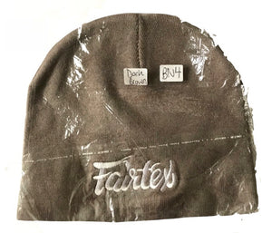 Fairtex Beanie Winter Hat - BN4 - Black/Brown