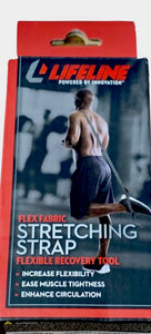 Lifeline Flex Fabric Stretching Wrap - Black Color