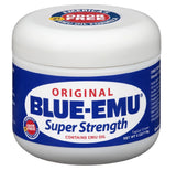 Blue-Emu Super Strength Cream - 4oz -Odor Free,Fast Acting,Non-Irritating,Deep Penetrating
