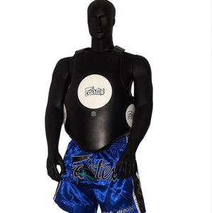 Fairtex Trainer's Protective Vest - TV1 - Black - Designed for punches, hooks, foot jabs, knees, combination drills