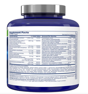 Focus Factor Extra Strength Brain Supplement & Complete Multivitamin Tablets - 120 Count