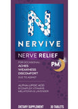 Nervive Nerve Relief PM - Dietary Supplement - For Occasional Aches, Weakness, Discomfort Due to Aging - 30 Count