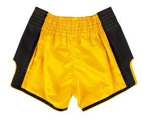 FAIRTEX SLIM CUT MUAY THAI SHORTS - BS1701 - Yellow