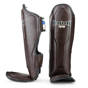 BOON SPORT PROFESSIONAL LEATHER SHIN GUARDS