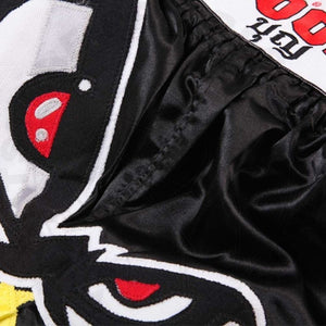 BOON "MONSTER NO FEAR FLAMES" MUAY THAI KICKBOXING SHORTS