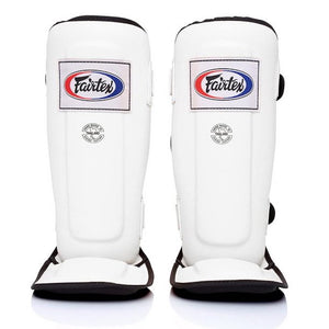 Fairtex Pro Style Muay Thai Shin Guards - SP3 - Less bulky and 30% lighter than standard shin pads