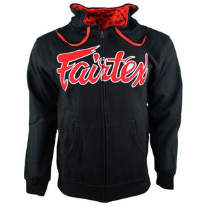 Fairtex Hooded Sweatshirt - 100% Cotton - Made in Thailand