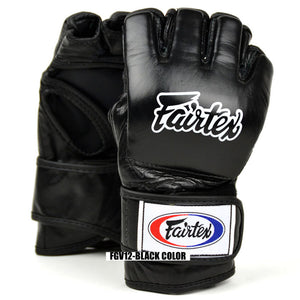 FAIRTEX ULTIMATE COMBAT MMA GLOVES w/ OPEN THUMB