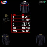 Fairtex Long Sleeve Rash Guard - RG6 - Black - Ideal for MMA Training and Competition
