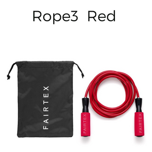 Fairtex Ball Bearing Muay Thai Jump Rope with Packaging - ROPE3 - Black