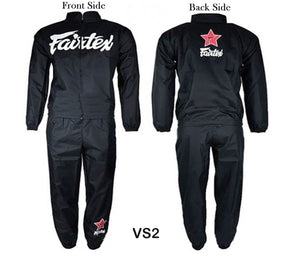 Fairtex Vinyl Sweat Suit - VS2 - Black