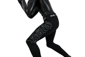 Fairtex Compression Pants for Exercise & Martial Arts Training - CP1 - 82% Polyester and 18% Spandex