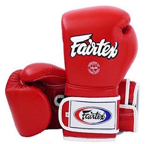Fairtex Mexican Style Boxing Gloves - BGV9 - Genuine top grain leather