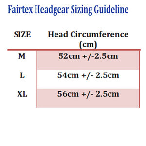 Fairtex Full Face Headgear - Wide Vision - Microfiber Material - HG14