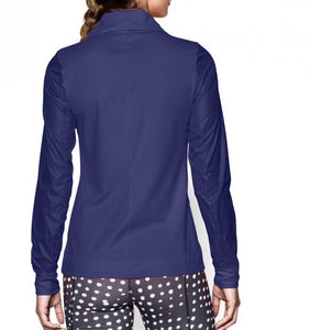 Women's Under Armour Full Zip Warm UP Track Jacket - 1260186 - Purple